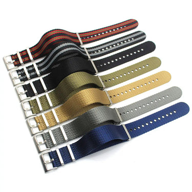 Mako- Luxury Single Pass Military Style Watch Strap